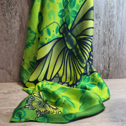 Pañuelo Mariposa Verde